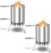 2X Raccord de chauffage de piscine Poêle de piscine Tuyau de piscine avec tapis de feu