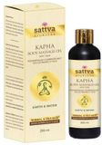 Sattva Ayurveda Massageolie Kapha met tulsi voor normale en vette huid, 200 ml