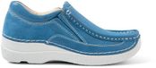 Wolky Dames Instappers 06206 Roll Sneaker Blauw