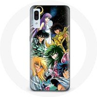 Maniacase Hoesje voor Samsung Galaxy A30 De ridders van de dierenriem Anime Cult Saint Seiya Anime Manga