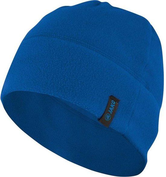 JAKO Fleece Beanie Muts Sport - Unisex - blauw