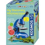 KOSMOS 617523 Discovery Microscope, Experiment Kit for Children, Student, for Children Ages 8 and Up, Multilingual Instructions