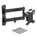 D-Line TV muurbeugel voor 13-27 inch tv's, kantelen, draaien en verlengen tv-muurbeugel met waterniveau, Full Motion Monitor Mount - VESA 75 x 75 mm - 100 x 100 mm, geschikt voor maximaal 25 kg