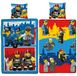 Lego City Dekbedovertrekset - Police et pompier - 135 x 200 cm