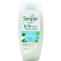 Simple Hypoallergene Haar- en Lichaamswasgel voor Kinderen - 225ml