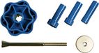 SW-Stahl 410100L koppelingscentreergereedschap voor naafdiameter 15-28 mm