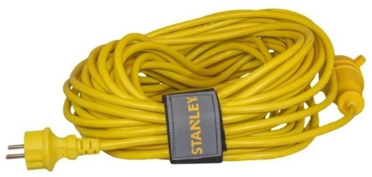 Stanley Verlengsnoer 10 meter - H05VVF 3x1.5 - IP44