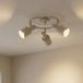 Lindby - Plafondspot - 3 lichtpunten - IJzer - Beige - E27