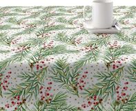 Belum Vlekbestendig tafelkleed van hars Merry Christmas 300 x 140 cm