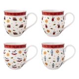 Villeroy & Boch Toy's Delight Kopjes Set van 4 Meerkleurig Porselein