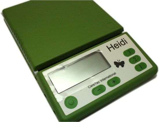 Care Tec Sprekende keukenweegschaal Heidi - Groen