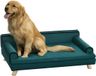 PawHut Canapé pour chien Chenille 100x62x32cm Vert