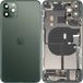 Apple Coque Batterie iPhone 11 Pro Max, Avec Châssis Central, Pièces Complètes, Vert (Midnight Green), Échange Premium