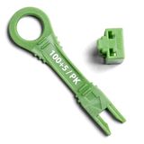 NTW Ethernet-poortbescherming, kleurgecodeerde sleutels, 100 sloten, stofbescherming en netwerkpoort-vergrendeling (Ethernet/, LAN)/RJ45-stekker, TAA-conform