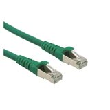ROLINE CAT.6a S/FTP Netwerkkabel Groen 20m