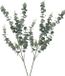 DK Design Kunstbloem Eucalyptus tak Real Touch - 2x - 88 cm - Jade groen