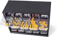 Merkloos / Sans marque HBM 1012-delig Kabelschoen Assortiment in 25-laden Ladenkast