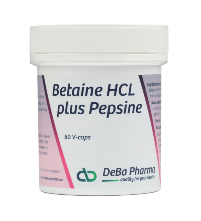 DeBa Pharma Betaine Hcl 400 mg Capsules
