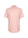 Seidensticker Chemise d'affaires pour homme - Coupe droite - Infroissable - Col boutonné - Manches courtes - 100% coton, Orange, 43