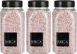 Mica Decorations pierres décoratives/granulés - 3x - 650ml - Rose clair