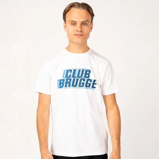 Club Brugge KV Club Brugge T-shirt Heren Wit XXL