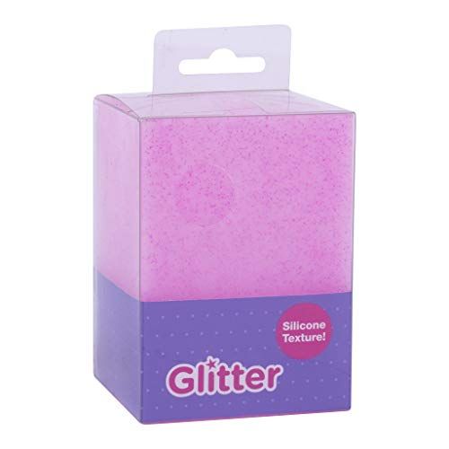 APLI 18757 - Siliconen potloodhouder Glitter Collectie Fuchsia - 8410782187578