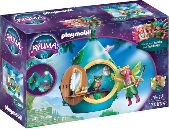PLAYMOBIL Adventures of Ayuma Druppelvormig huis - 70804 | Speelgoedset