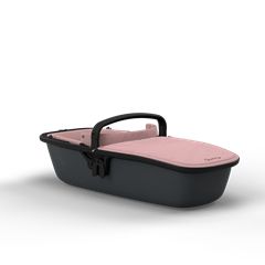 Quinny Zapp Lux Carrycot - Graphite, Pink