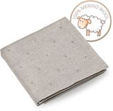 Ander Babydeken van 100% merinowol – 75×100 cm - Grijs