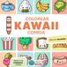 Colorear Kawaii Comida: Dibujos Grandes y Fáciles para Pintar