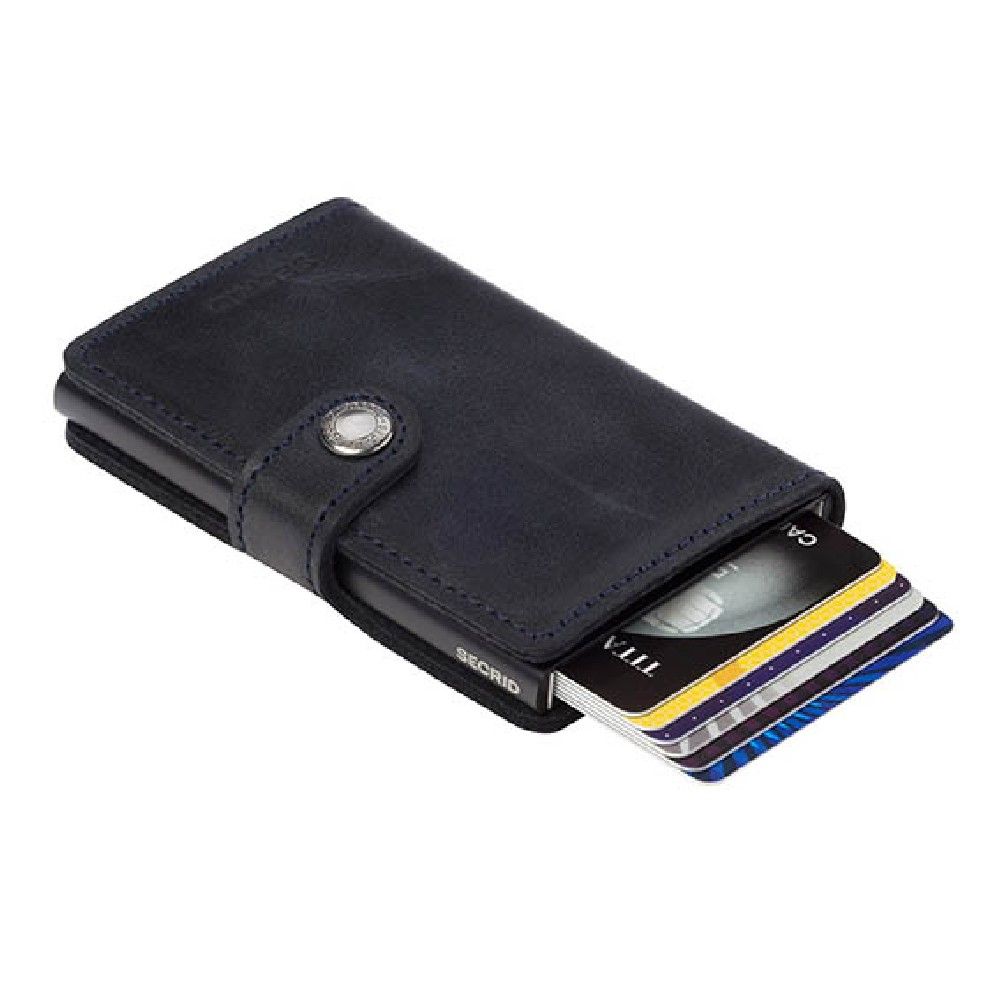 Secrid Portemonnee Miniwallet Vintage Black - 8718215282020