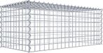 Gabion de fixation Type 3 100 cm x 40 cm x 50 cm (L x H x P), maille 5 cm x 5 cm, spirale
