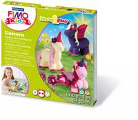 STAEDTLER Fimo Kids Form&Play Eenhoorns Kleiset 4x42g