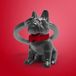 Metalmorphose Sleutelhanger Bull-Dog Metaal 3D Donker Grijs Unisex