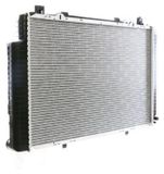 MAHLE Radiateur moteur à ailettes soudées 667 mm - 470 mm pour MERCEDES-BENZ CLASSE S