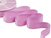 Furlanis - Dubbel satijnen lint, Italiaans weefsel - heldere cyclamen, 25 mm x 50 m