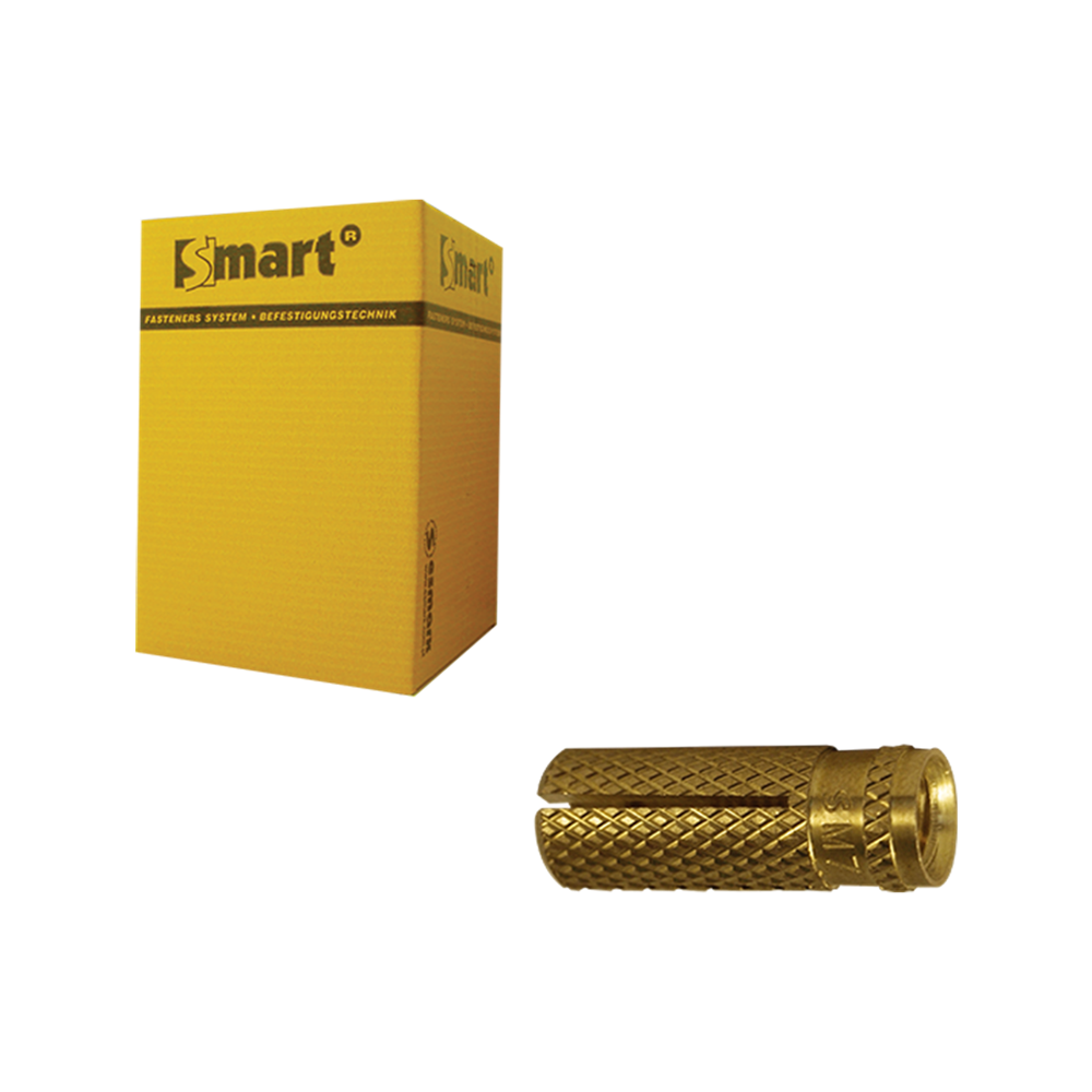 pgb-Europe SMART | Messing plug SMART M10x33 | 100 st SM0MSPMS01000333