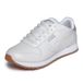 Skechers Og 85 Old School Cool Baskets montantes pour femmes, Duraleather blanc avec garniture argentée scintillante, 36.5 EU