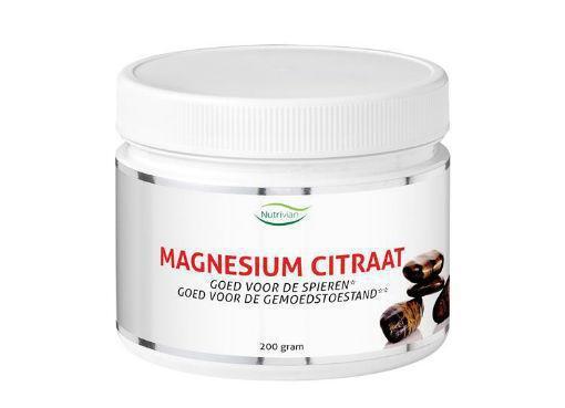 Nutrivian Magnesium citraat 200 mg poeder 200 G