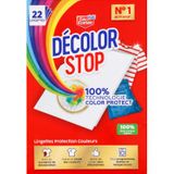 Decolor Stop – kleurbescherming – voorkomt verkleuringsongevallen – behoudt de kleurglans – alle textielprogramma's en temperaturen – minder cycli – meer besparingen – x 22 doekjes
