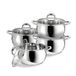 Maestro MR-3515-8 Set de casseroles - 8 pièces - Acier inoxydable