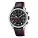 Festina F20695/6 Herenhorloge Analoog Leer Zwart/Zilverkleurig 44mm