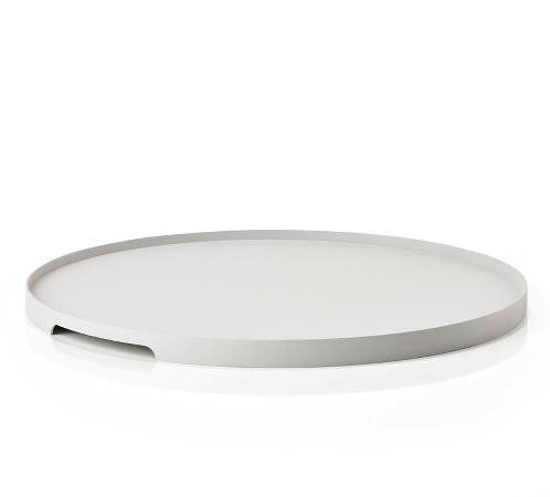 Zone Denmark Singles Round Serving Tray - 35cm - Warm Grey