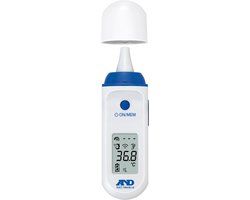 A&D UT-801 - 2-in-1 Infrarood Thermometer (Voorhoofd & Oor) - Model 2022