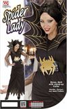 "SPIDERLADY" Finidi Spinnen vrouw kostuum Spider S