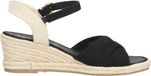 Tamaris Sandalen Touwzool Zwart Maat 38
