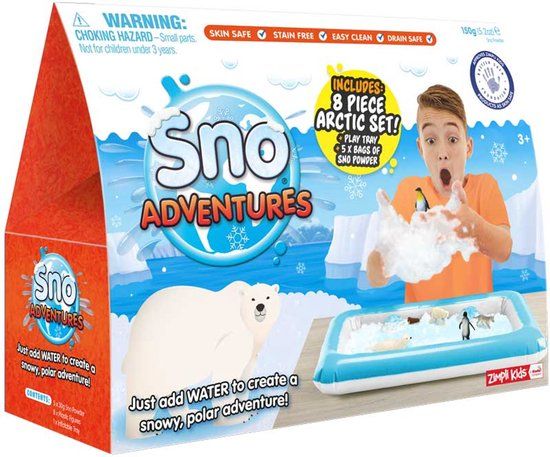 Merkloos Zimpli Kids sneeuw speelset Arctic Adventure