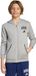 Adidas Sportswear Seasonals Essentials Collegiate Typography Hoodie Met Lange Ritssluiting Kinderen Grijs