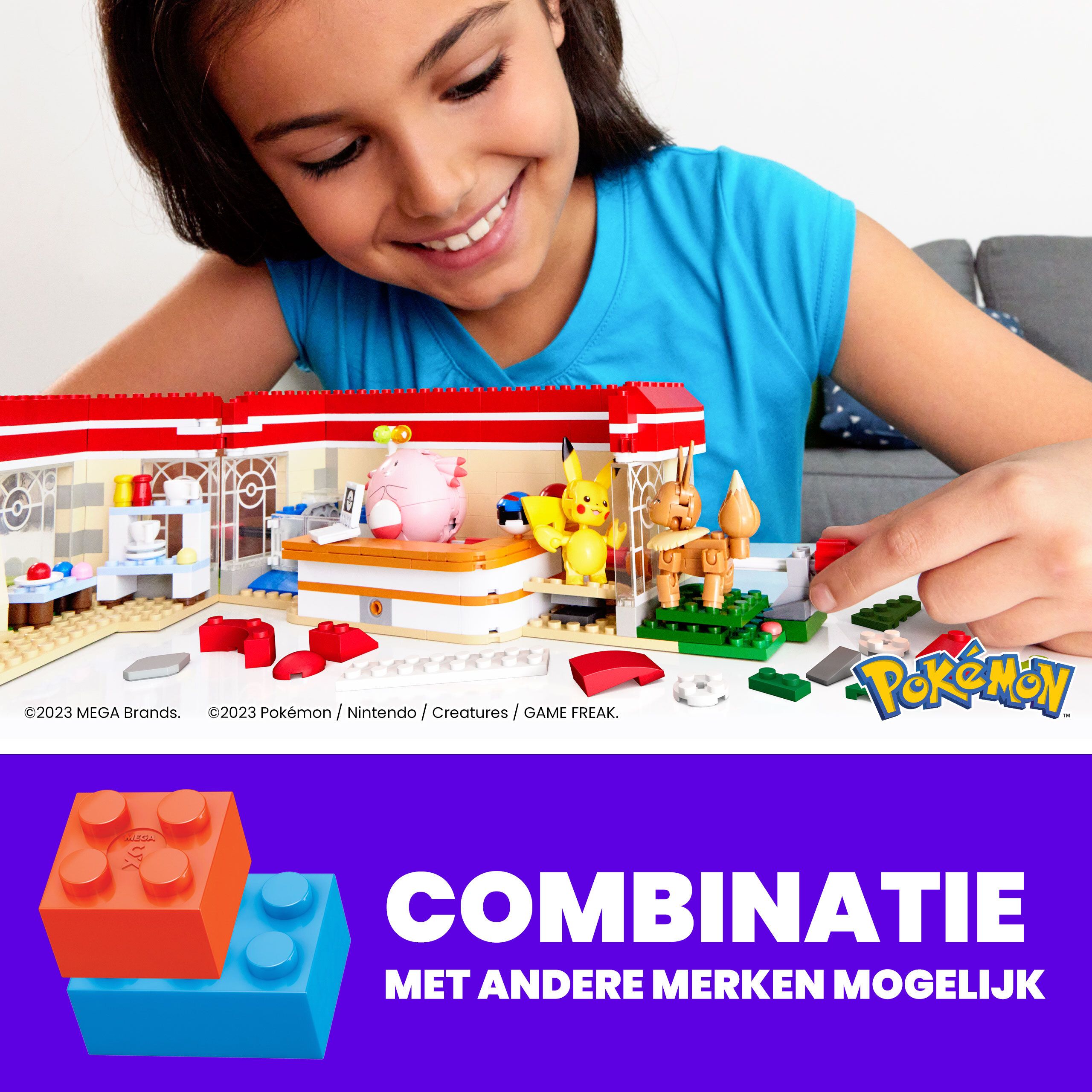 MEGA Pokémon HNT93 Bouwset - 648 Stuks - Multicolor