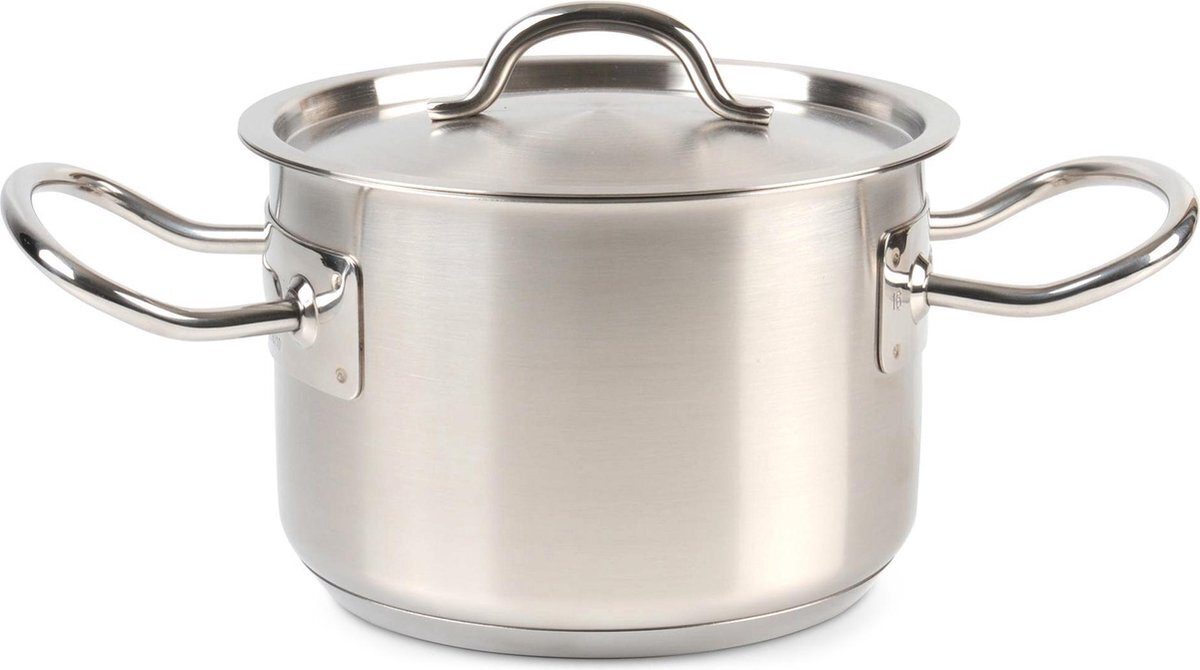 Lacor Kookpot 28cm 10,2l met deksel 18/10 Chef Classic